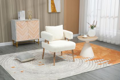 COOLMORE Accent Chair ,leisure single chair with Golden feet