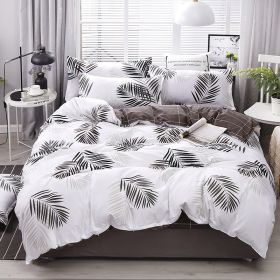 Bedding Four-piece Set Bed Sheet Quilt Cover (Option: Night Maple-150x200 Three Set)