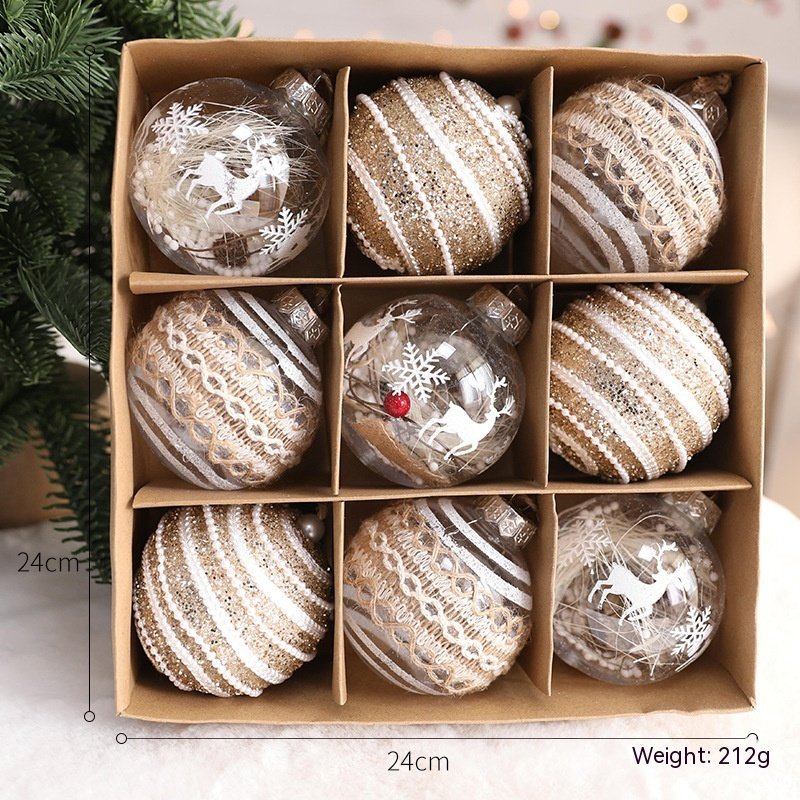 Christmas Ball Decorations Colorful Solid Color Sequined Tree Pendant Christmas Ball Decorations Colorful Solid Color Sequined Tree Pendant