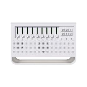 White Noise Simulation Flame Aromatherapy Machine For Household Use (Option: White-USB)
