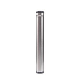 Portable Travel Portable Tube Sealed Aluminum Alloy (Color: grey)
