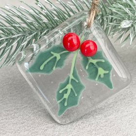 Glass Christmas Tree Decorative Pendant (Option: Model B-5cm)