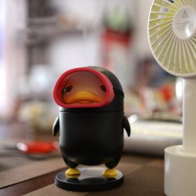 Diving Duck Spray Humidifier Household Mute (Option: Black-USB)