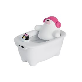 Creative Air Humidifier Scent USB Moisturizing Mist Maker Fragrance Sprayer Purification Aromatherapy For Home Diffuser (Option: White-USB)