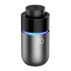 Car Mini Spray Air Purifying Humidifier (Color: grey)