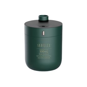 Aquatic Flower Humidifier Home Office Aroma Diffuser Spray (Option: Green-Aquatic Flower Humidifier-USB)