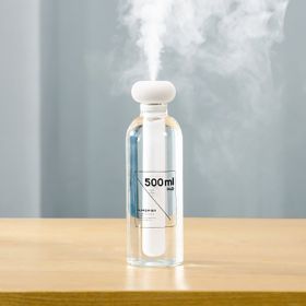 Large Spray Usb Portable Large-capacity Mute Humidifier (Option: White-USB)