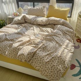 Small Floral Series Bed Sheet Quilt Cover Bedding (Option: Half Summer-180cm Bed Sheet)